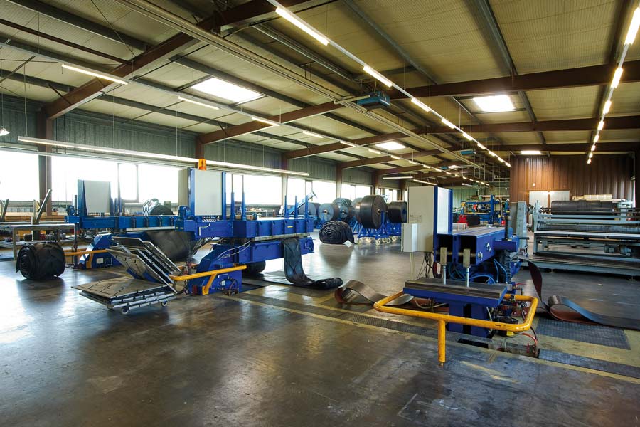 Werkstattservice für Förderbänder Werkstattservice für Förderbänder