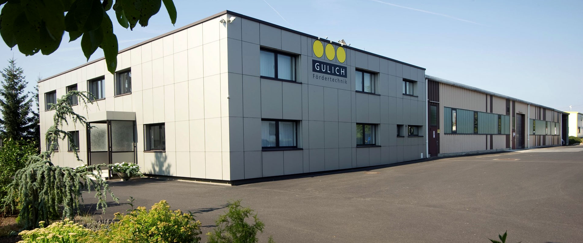 Unternehmenssitz Gulich Eltingshausen Unternehmenssitz Gulich Fördertechnik